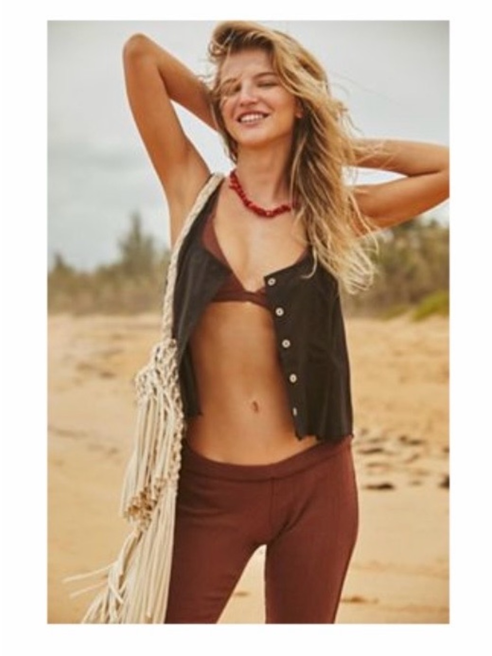 Free People Brie Corset Top